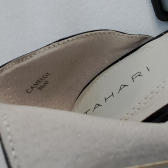 Tahari Camelot Dune Black Pumps 8-1/2 M - Picture 14 of 15